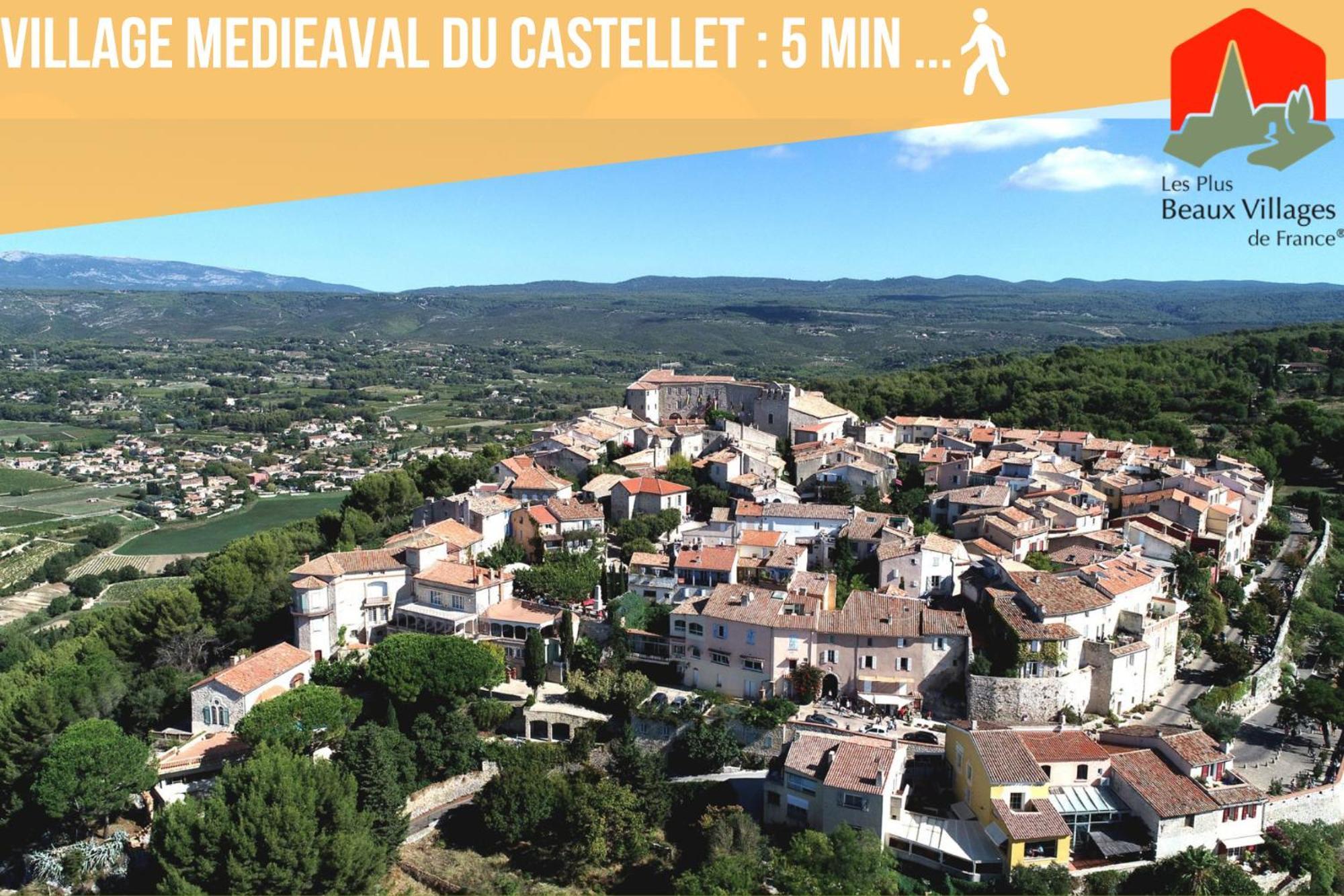 Dependance Neuve Entre Mer Et Nature, Climatisee Avec Vue Le Castellet  Dış mekan fotoğraf